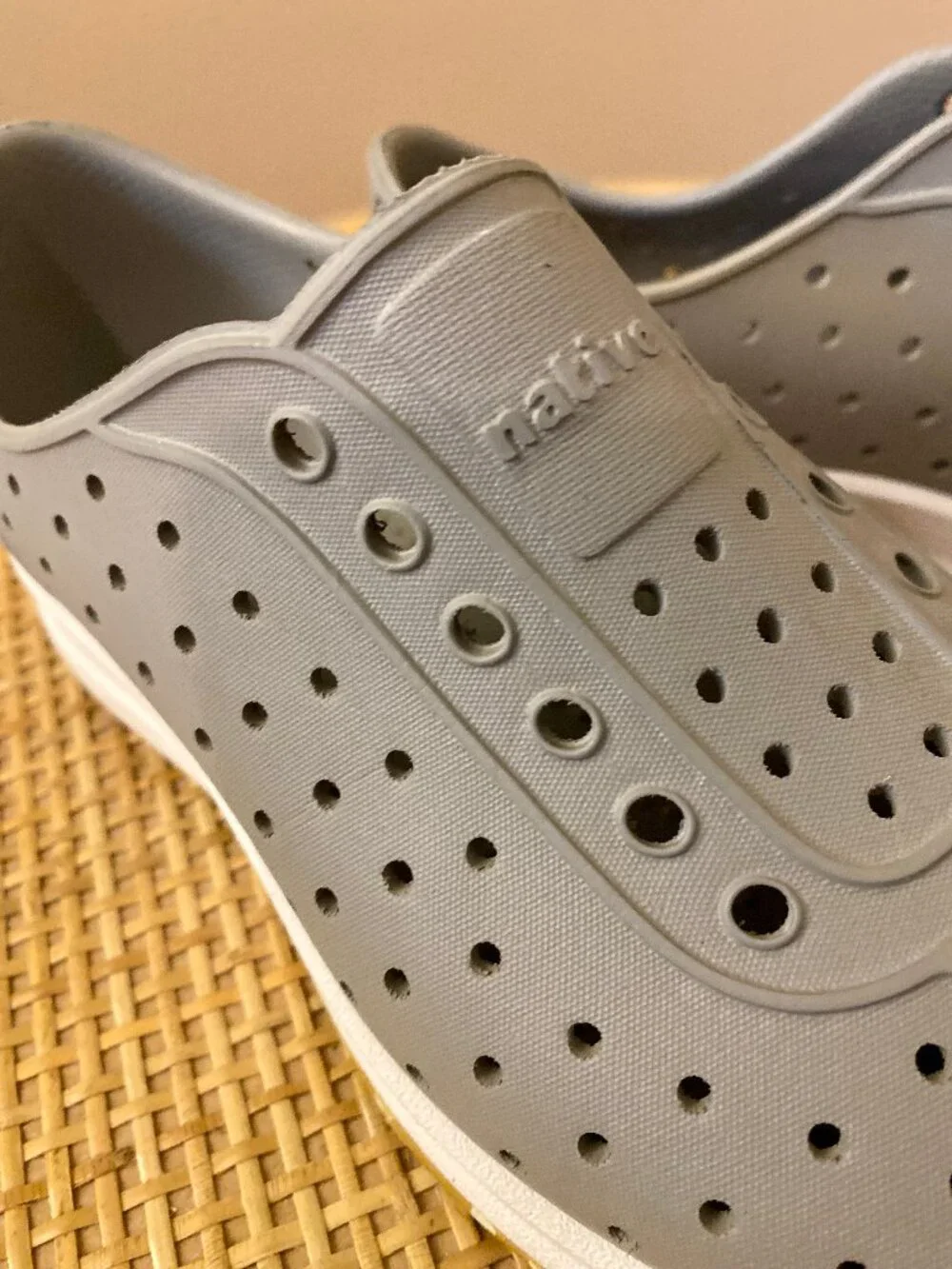 Grey Native Robbie Sugarlite Kids Size 13